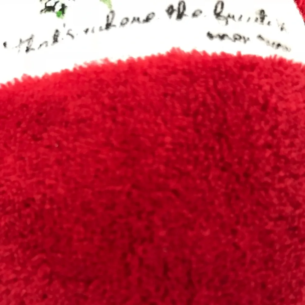 NWOT Fuzzy Red Slippers - Picture 13 of 15